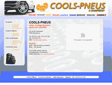 Tablet Screenshot of coolspneus.be